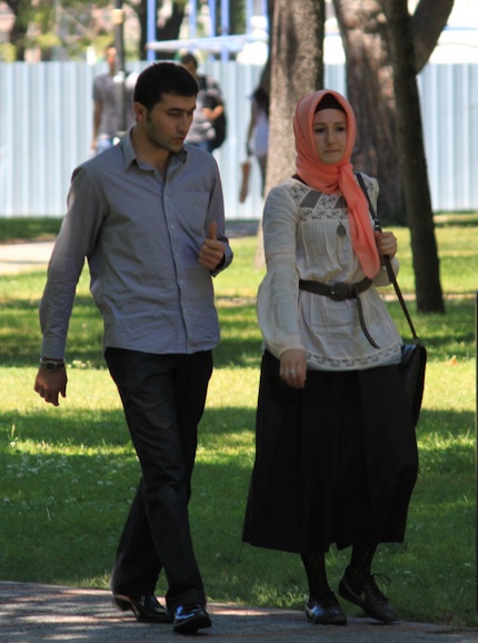 In Turkey's battle of secular vs. conservative, hijab 